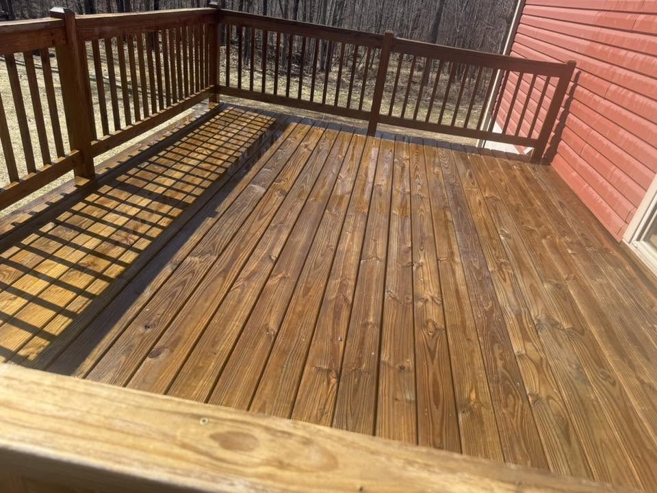 Concrete steps and stamped slab work
