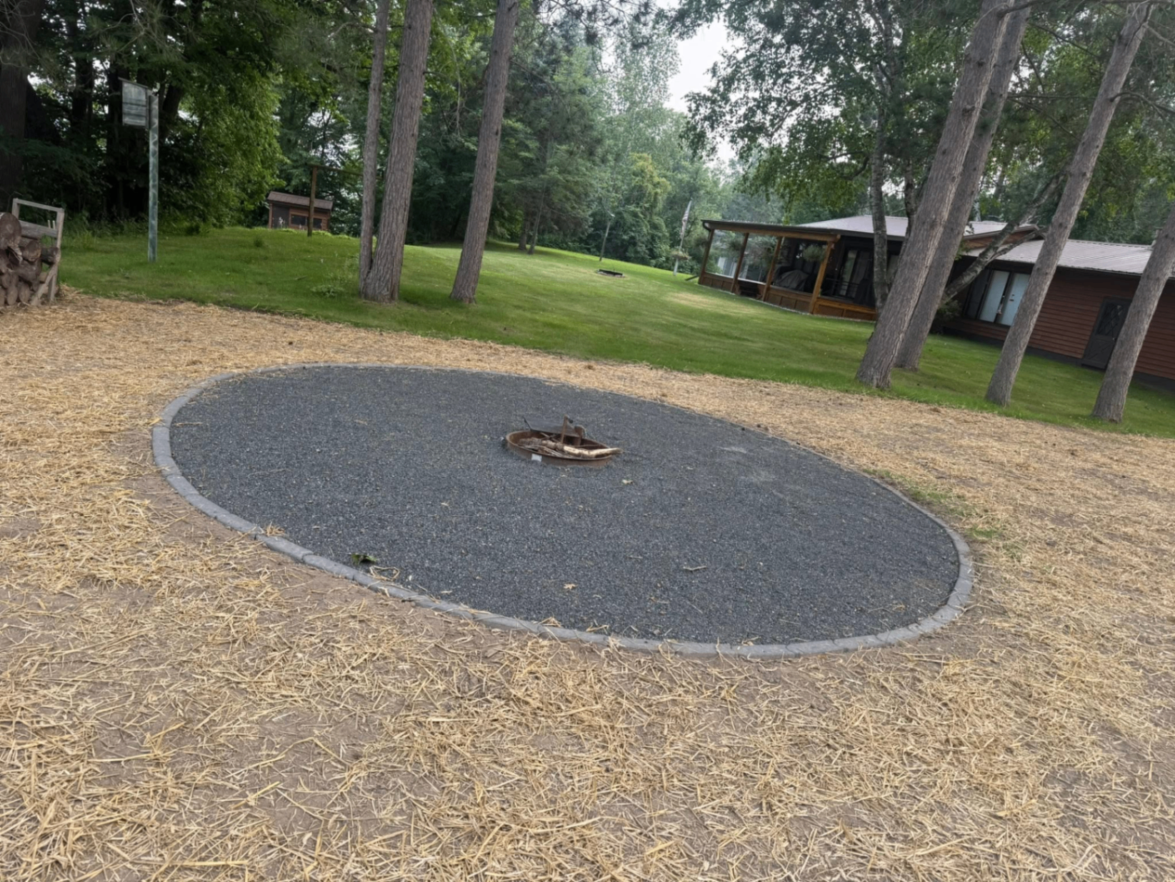 Fire Pit & Yard Reset