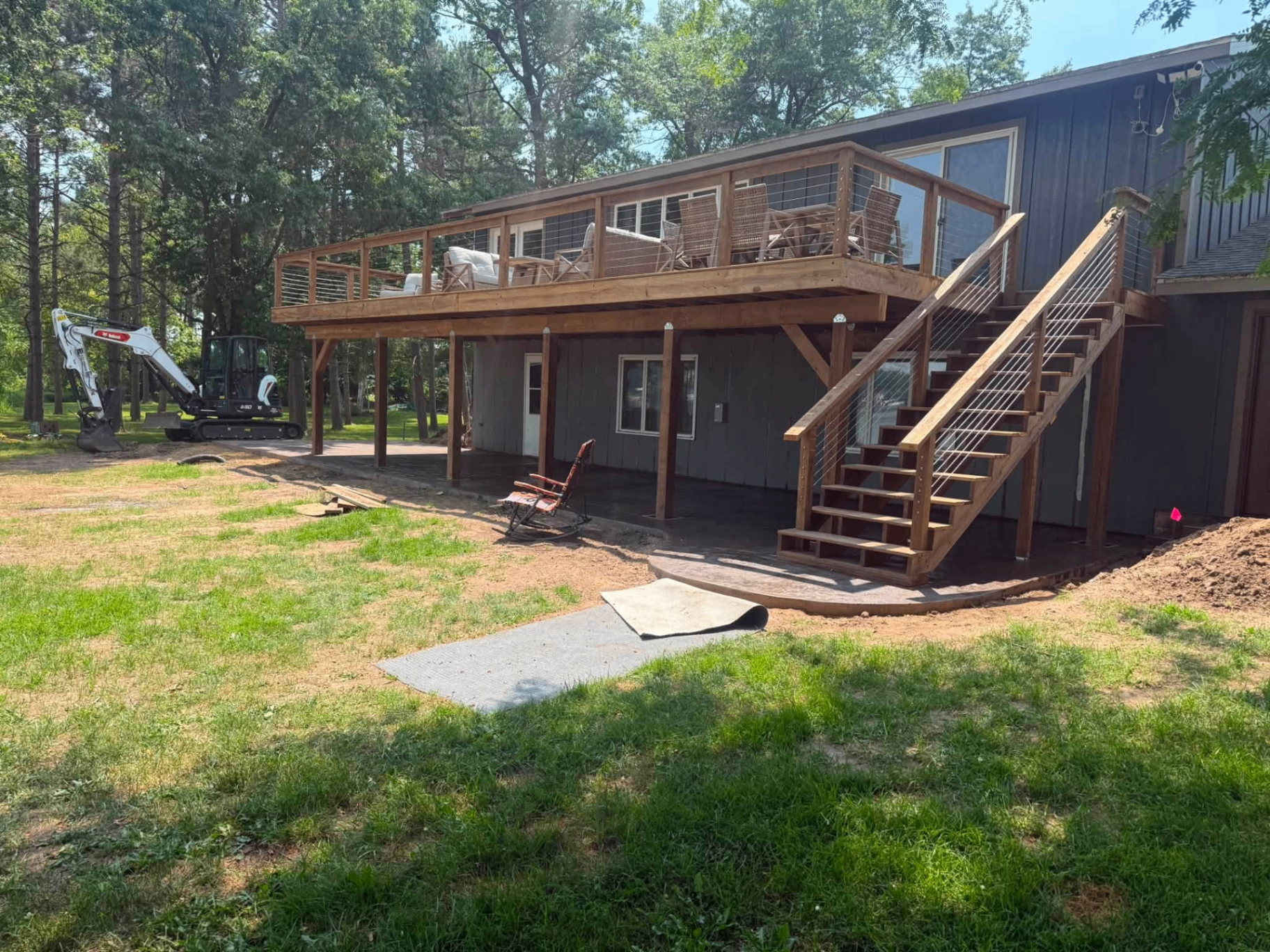 Deck Build & Site Work